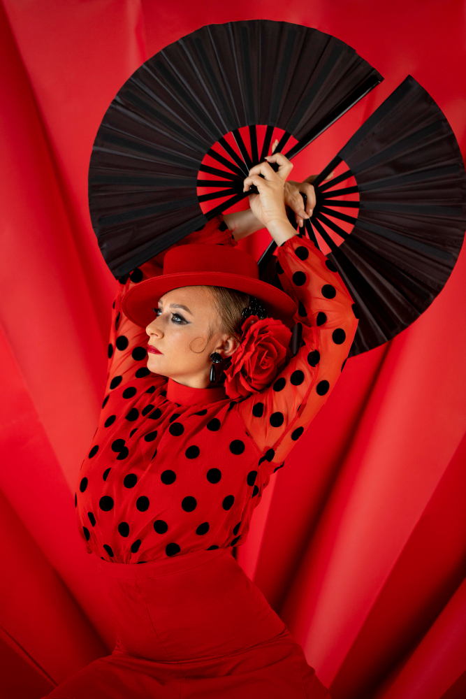 Flamenco ruha részlet